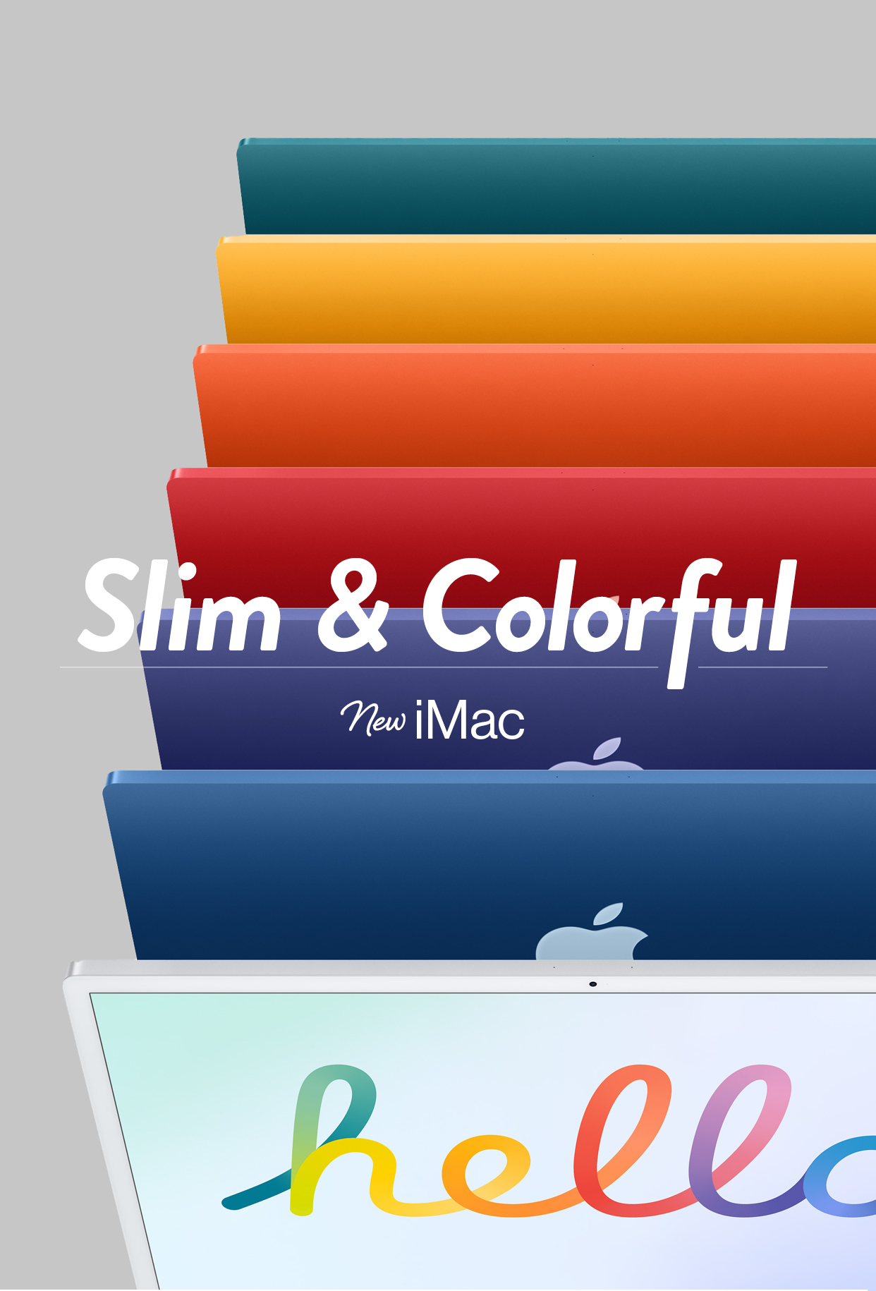 スリム＆カラフルな「新iMac」は、楽しみ方の創意を刺激する
