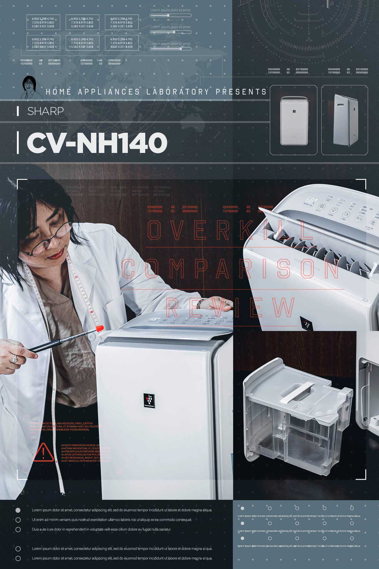 第1位：ムラなく風が当たりやすいシャープ「CV-NH140」
