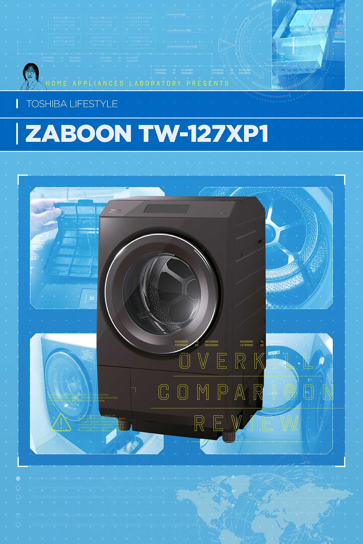 第1位：コンパクトで配慮が行き届いた東芝「ZABOON TW-127XP1」
