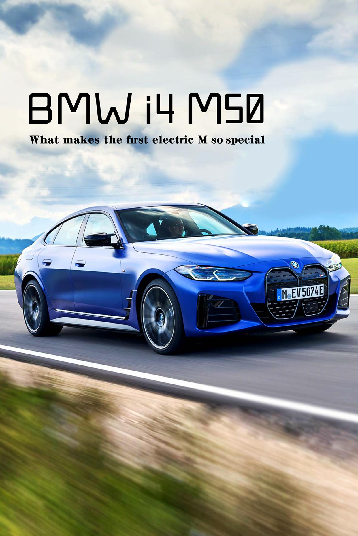 What makes the first electric M so special