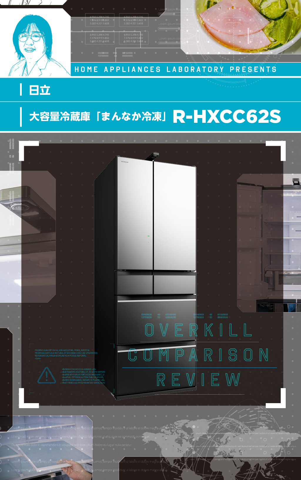 第2位：カメラで中身確認＆大容量でたっぷり入る 日立「R-HXCC62S」