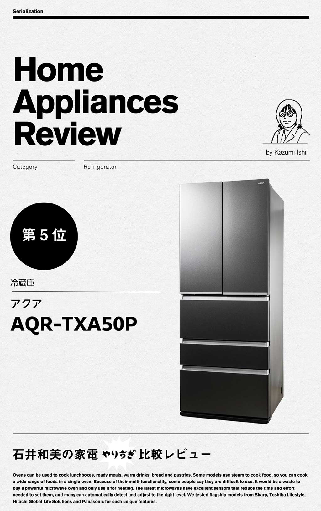 【第5位】アクア「AQR-TXA50P」
